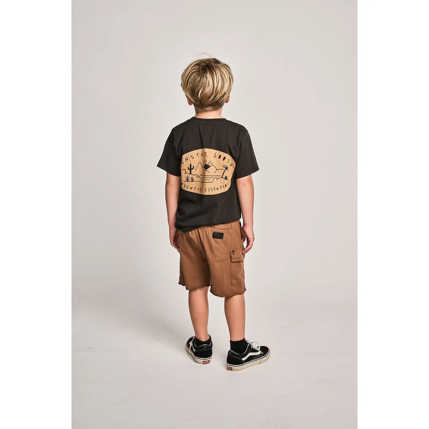 Palmlife Ss Tee - Soft Black