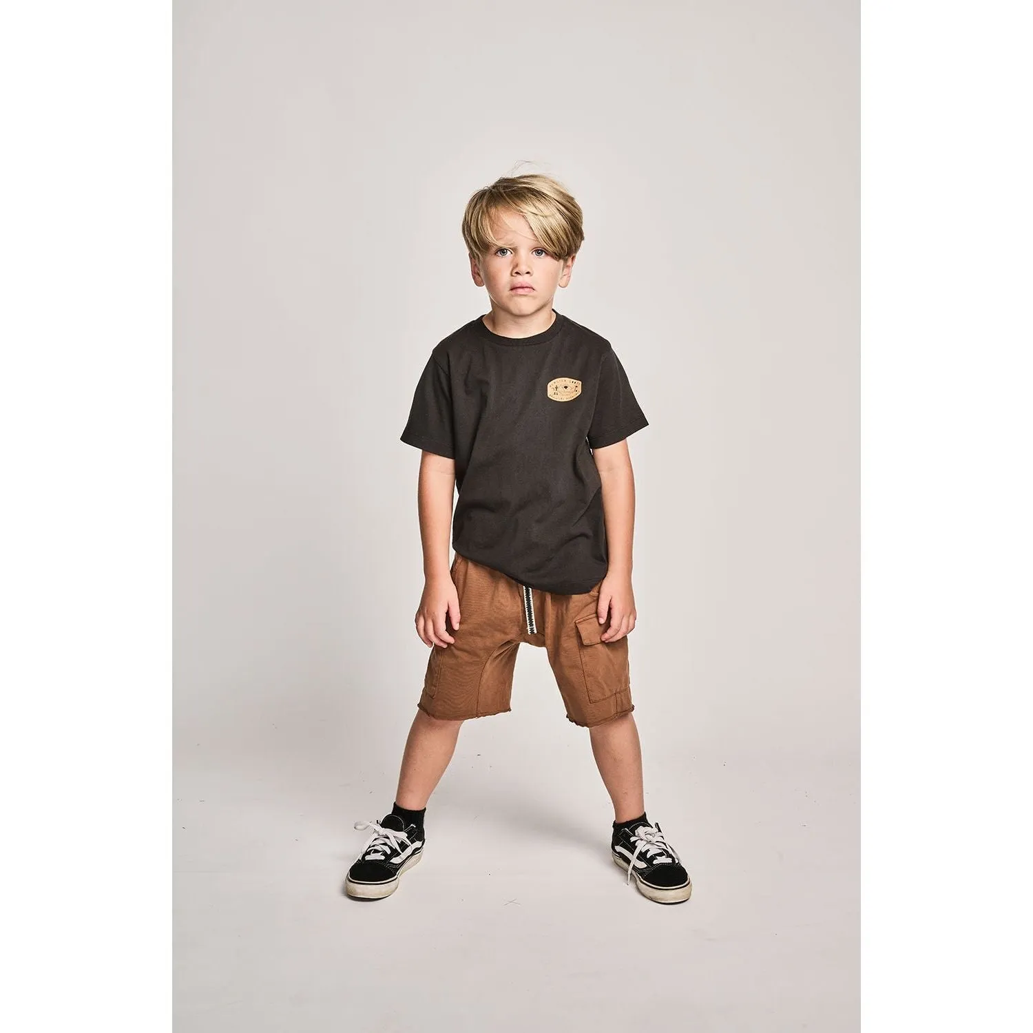 Palmlife Ss Tee - Soft Black