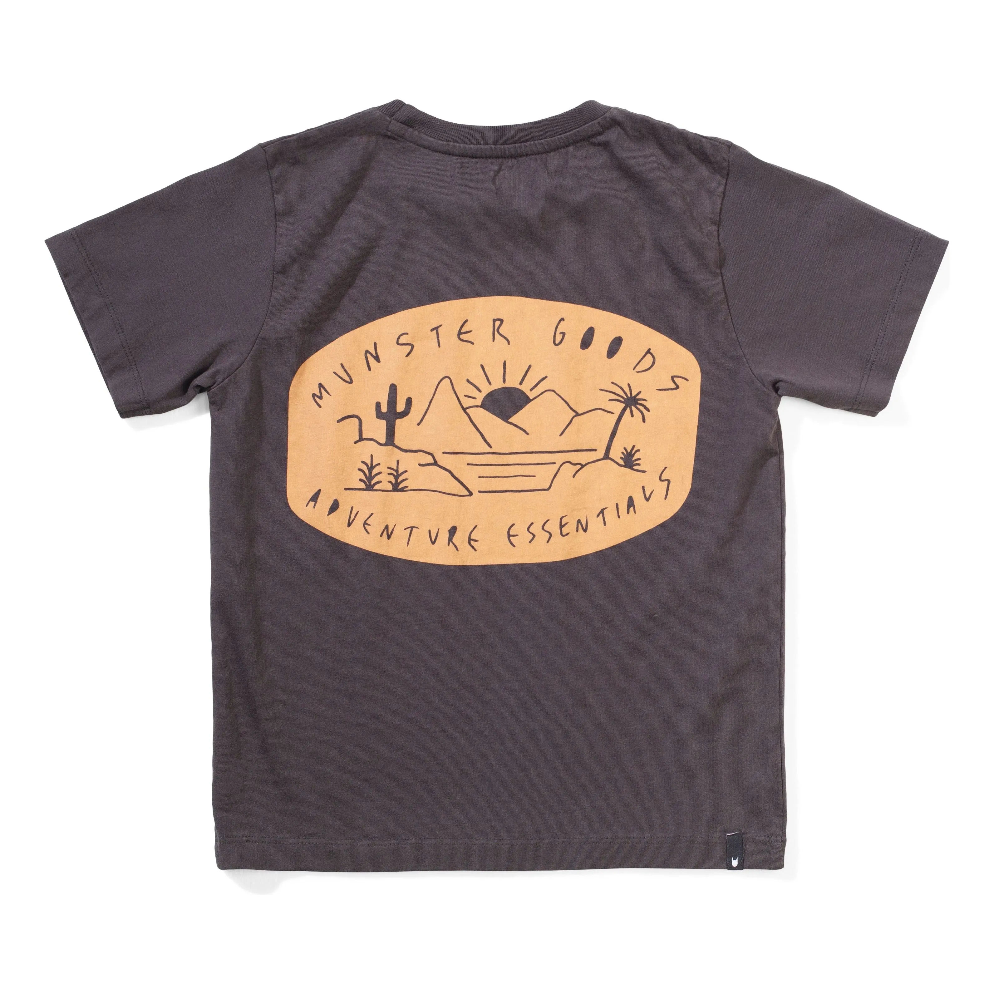 Palmlife Ss Tee - Soft Black