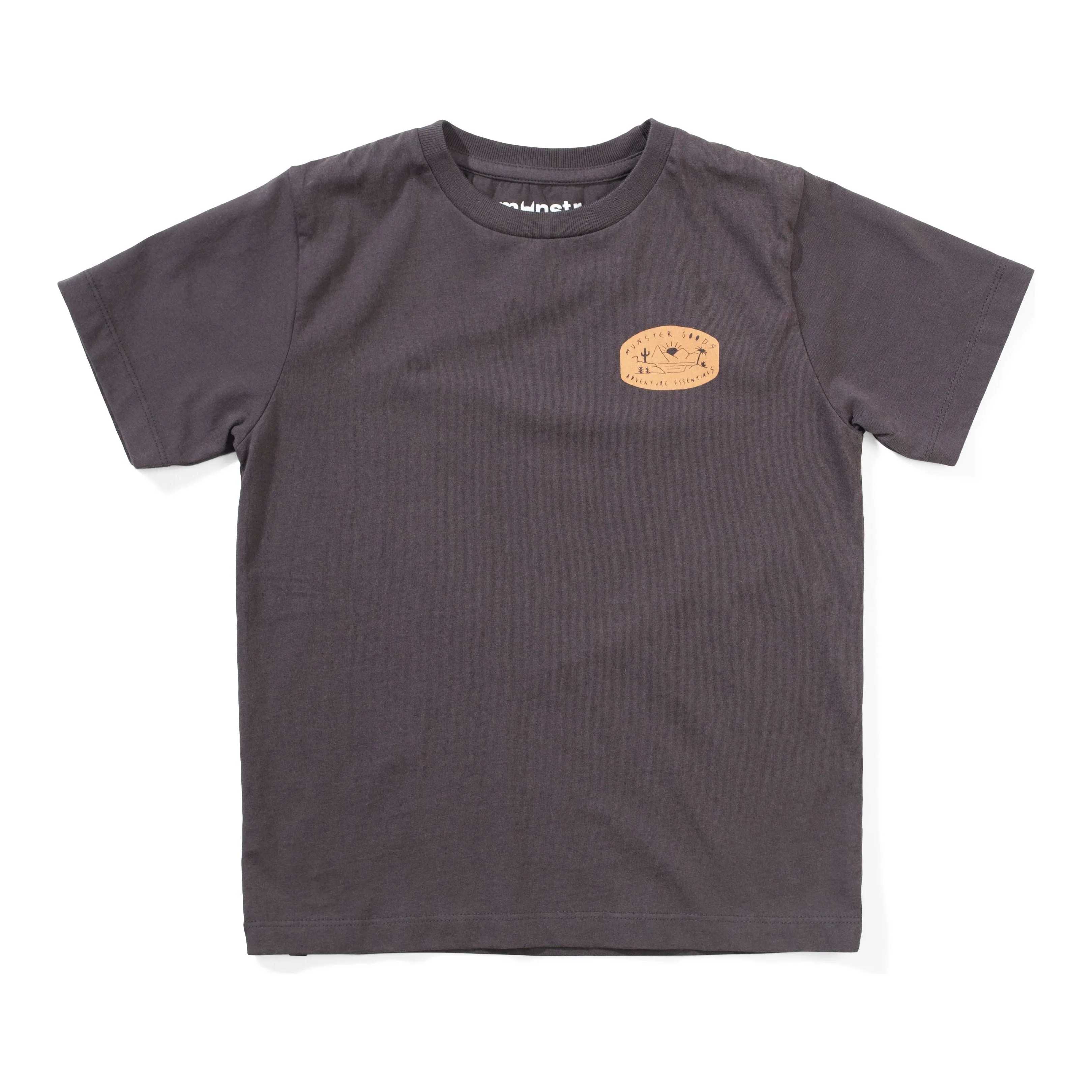 Palmlife Ss Tee - Soft Black