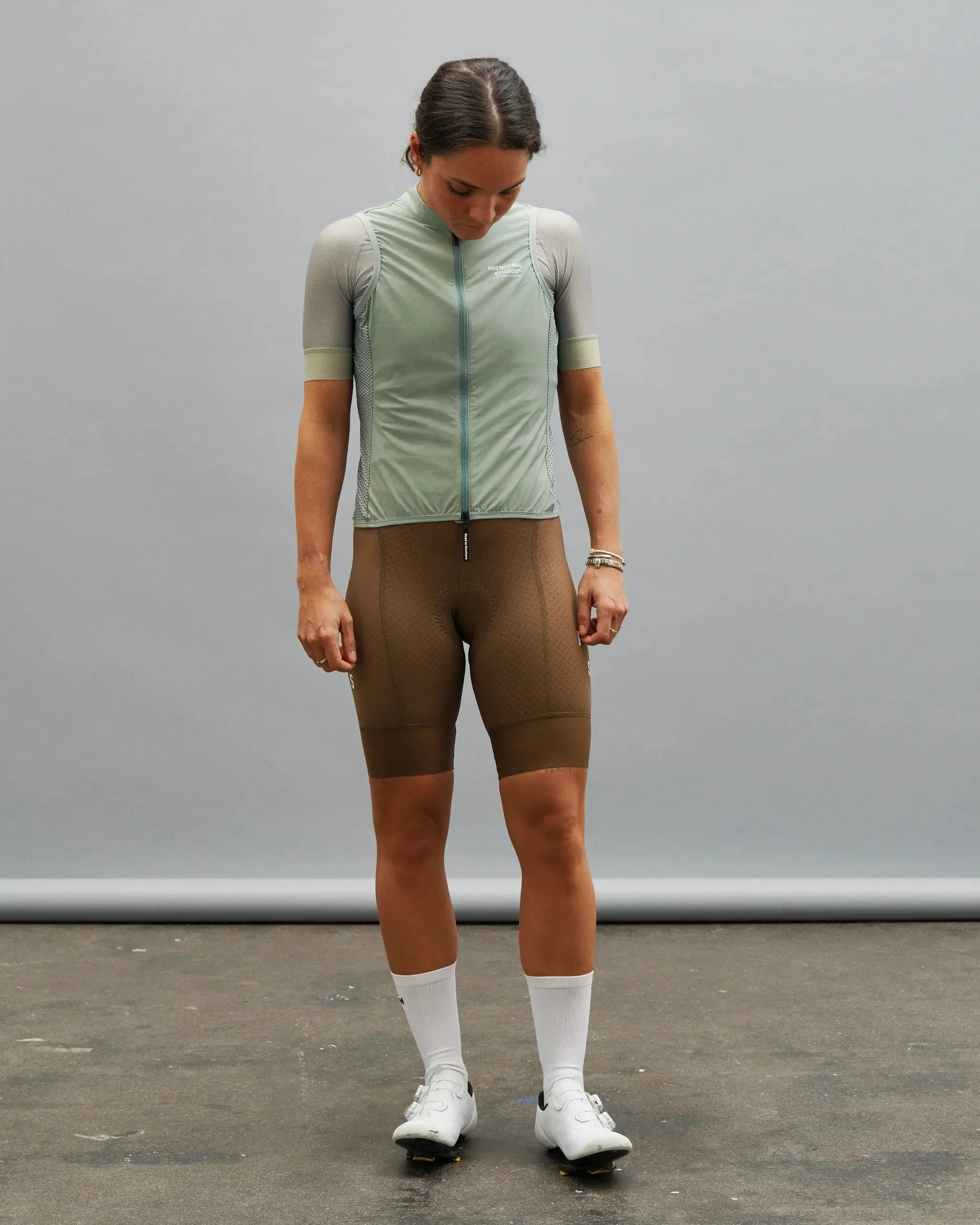 Pas Normal Studios - Women's Mechanism Stow Away Gilet - Dusty Mint