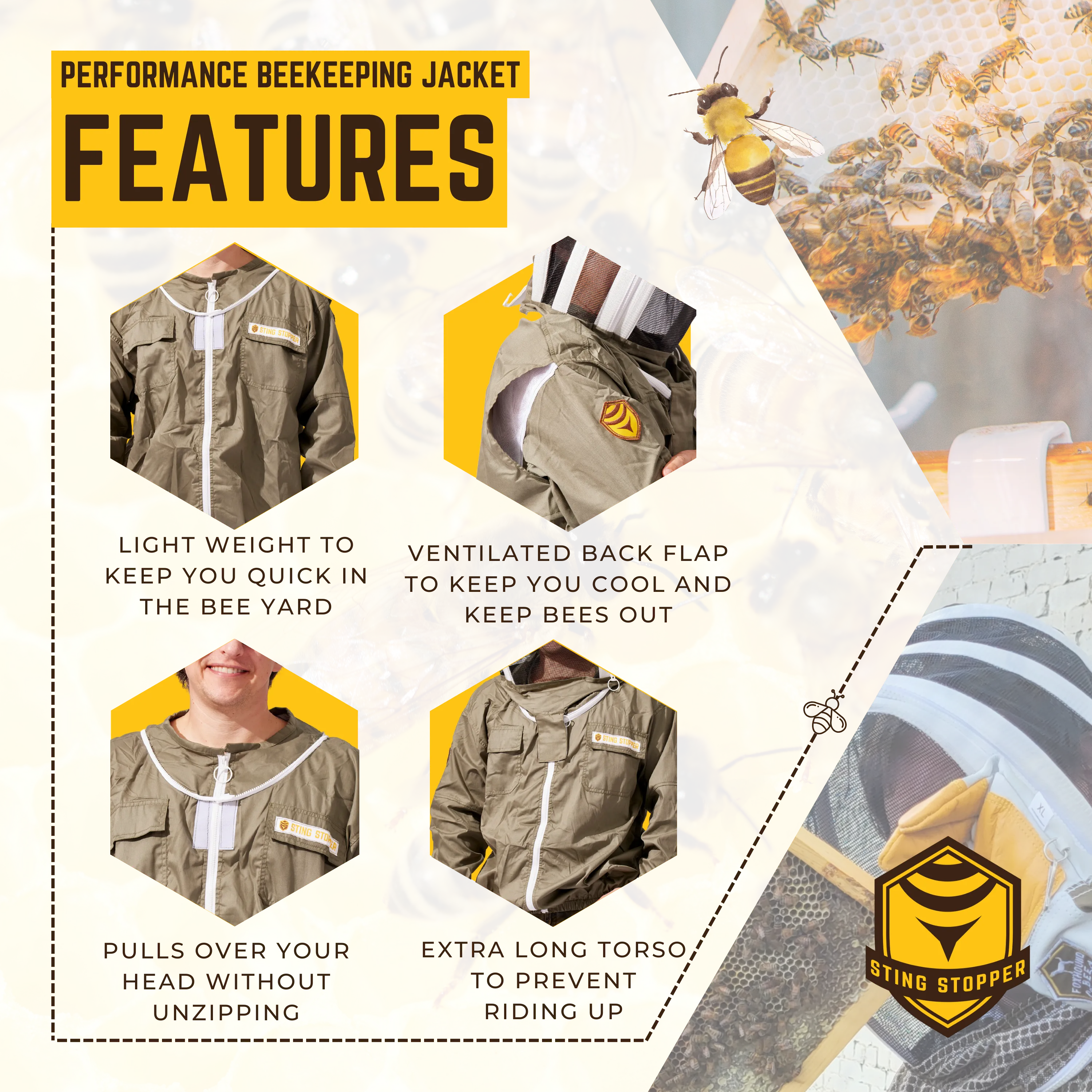Performance Beekeeping Jacket