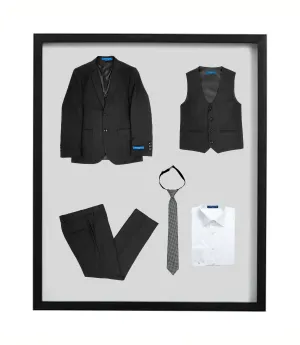 Perry Ellis Boy's 5pc Solid Suit