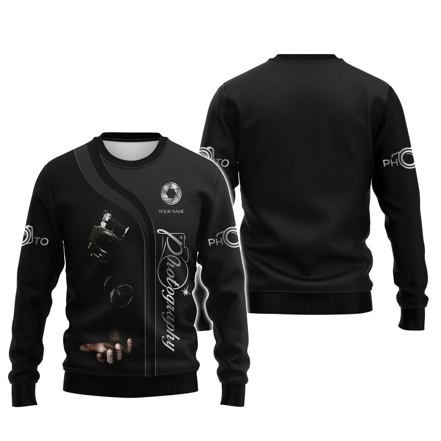 Photography Tee Shirt Custom Photographer Shirts Film Camera 3D Shirts