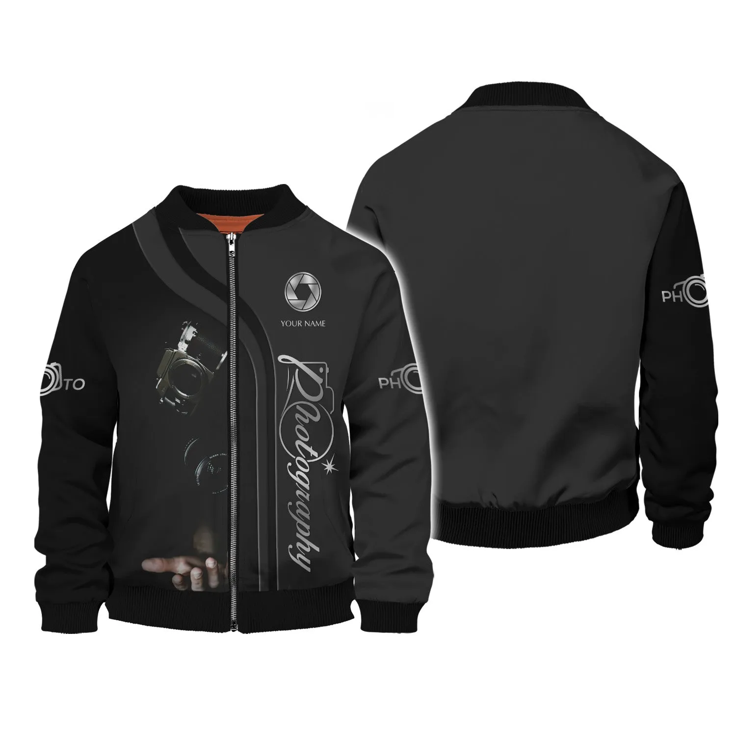 Photography Tee Shirt Custom Photographer Shirts Film Camera 3D Shirts