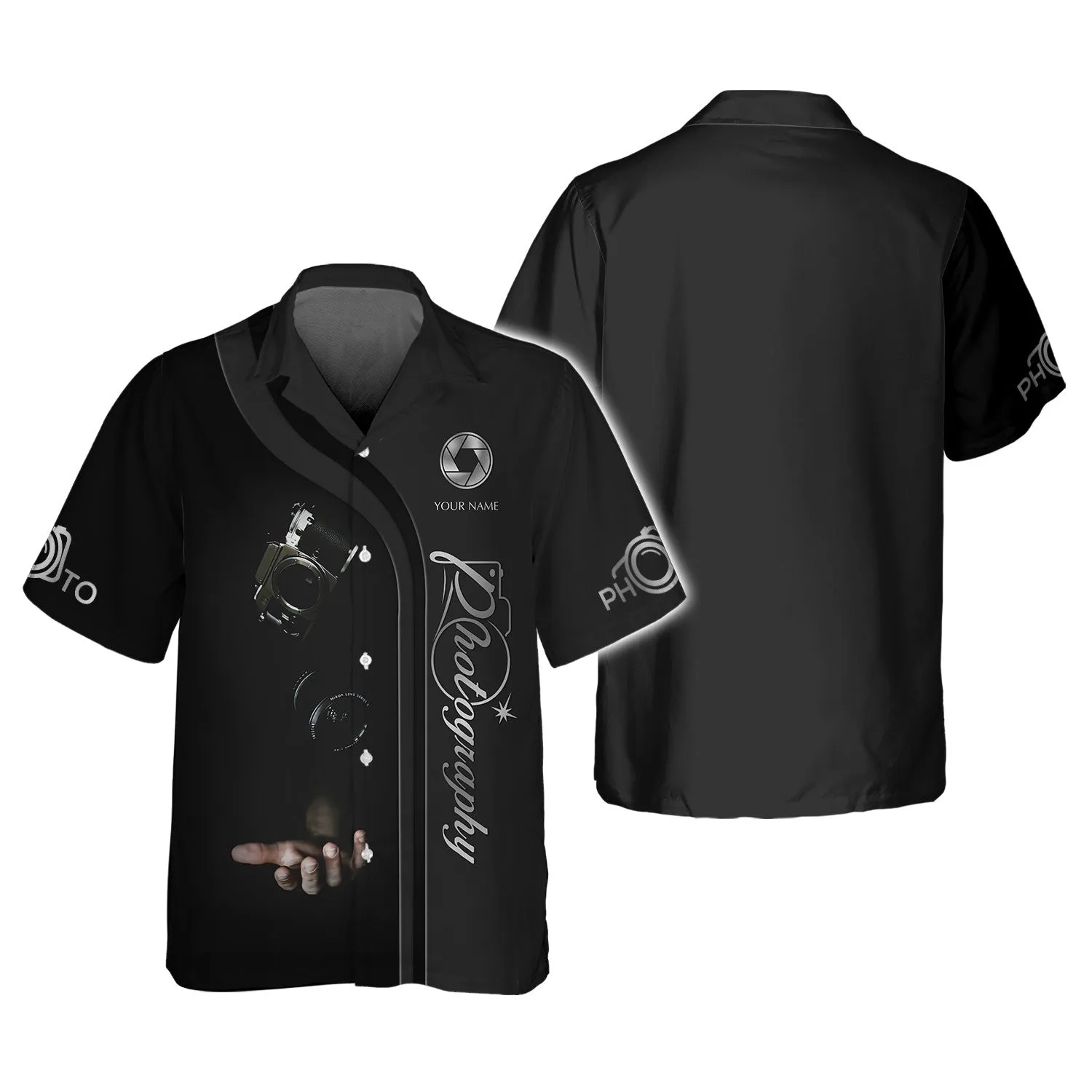 Photography Tee Shirt Custom Photographer Shirts Film Camera 3D Shirts