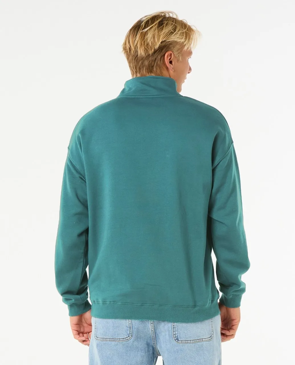 PILL ICON 1/4 ZIP CREW
