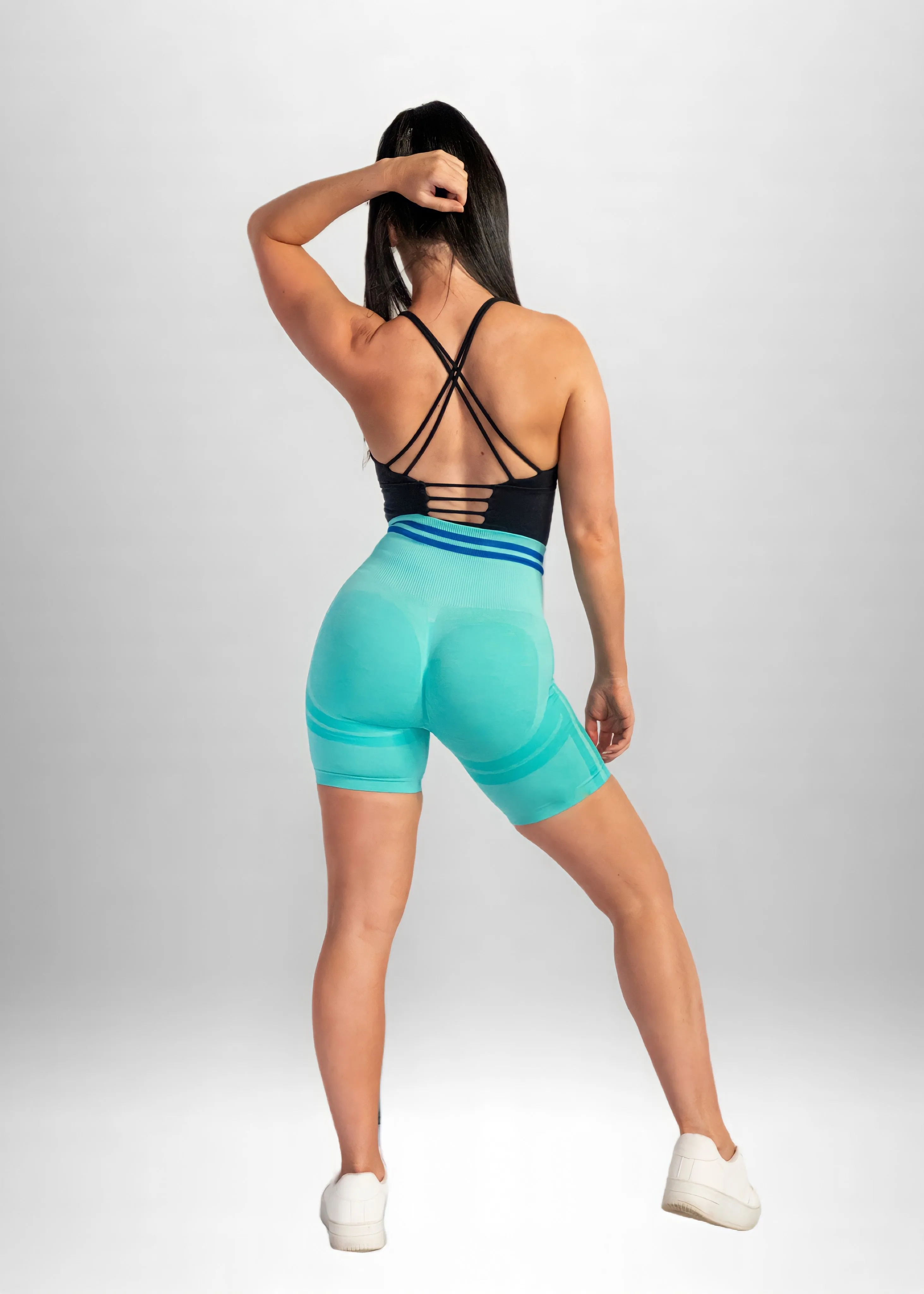 POWER CRUNCH SHORTS in Mint