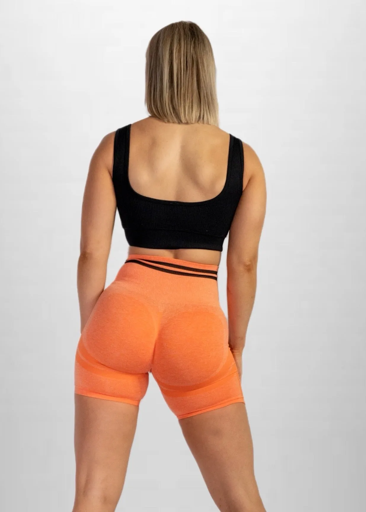POWER CRUNCH SHORTS in Orange