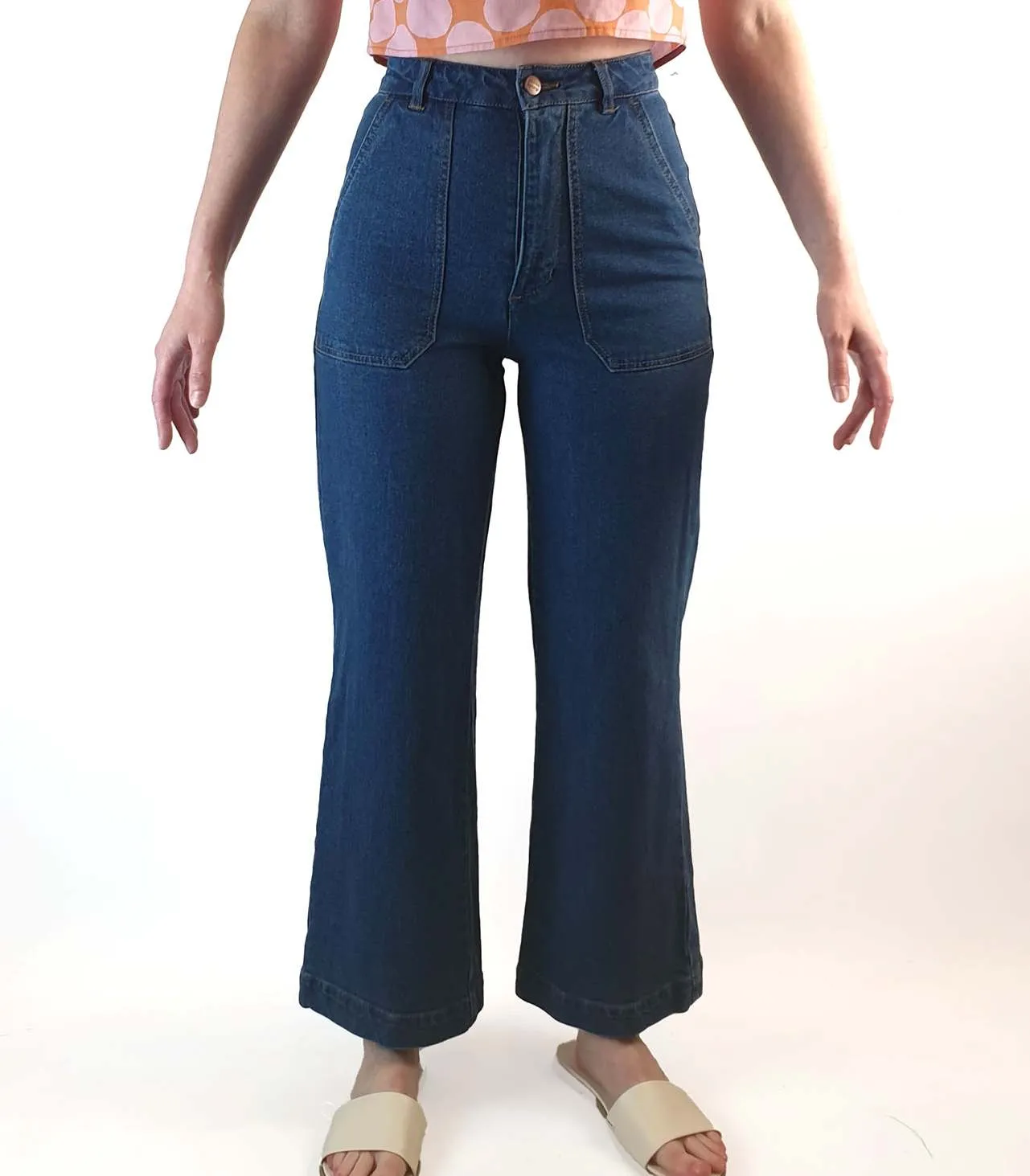 Princess Highway wide leg jeans size 6