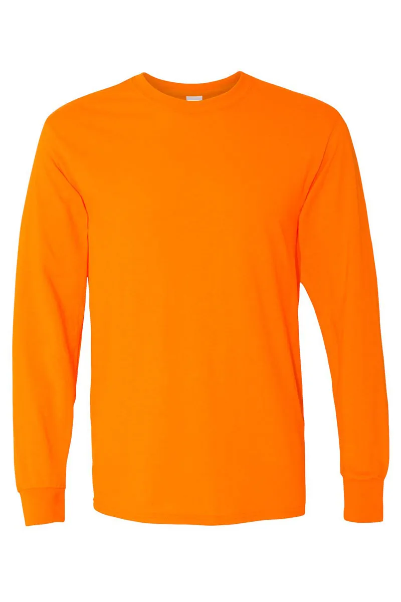 Purple Highland Halloween Heavy Cotton Long Sleeve Adult T-Shirt