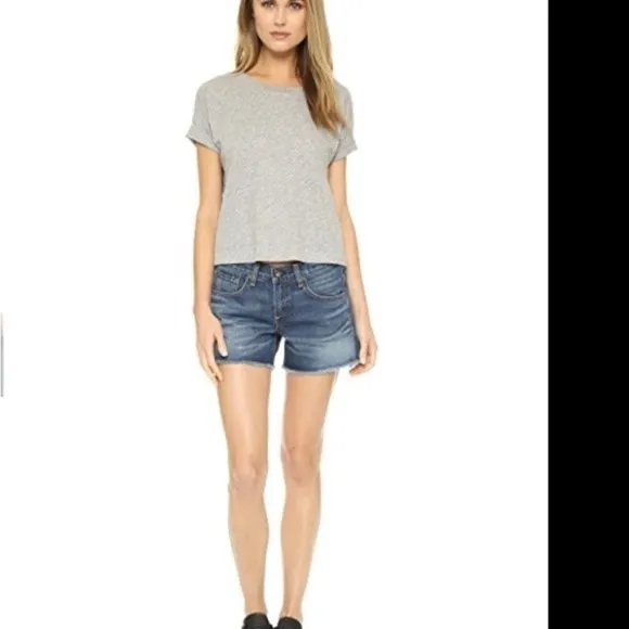 Rag &amp; Bone Boyfriend Shorts in Torrington Wash