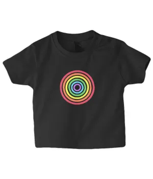 Rainbow Circle Baby T Shirt