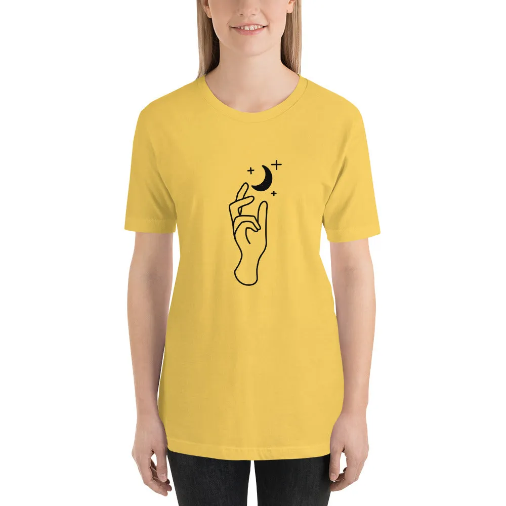 Reach the moon t-shirt by Eugenia