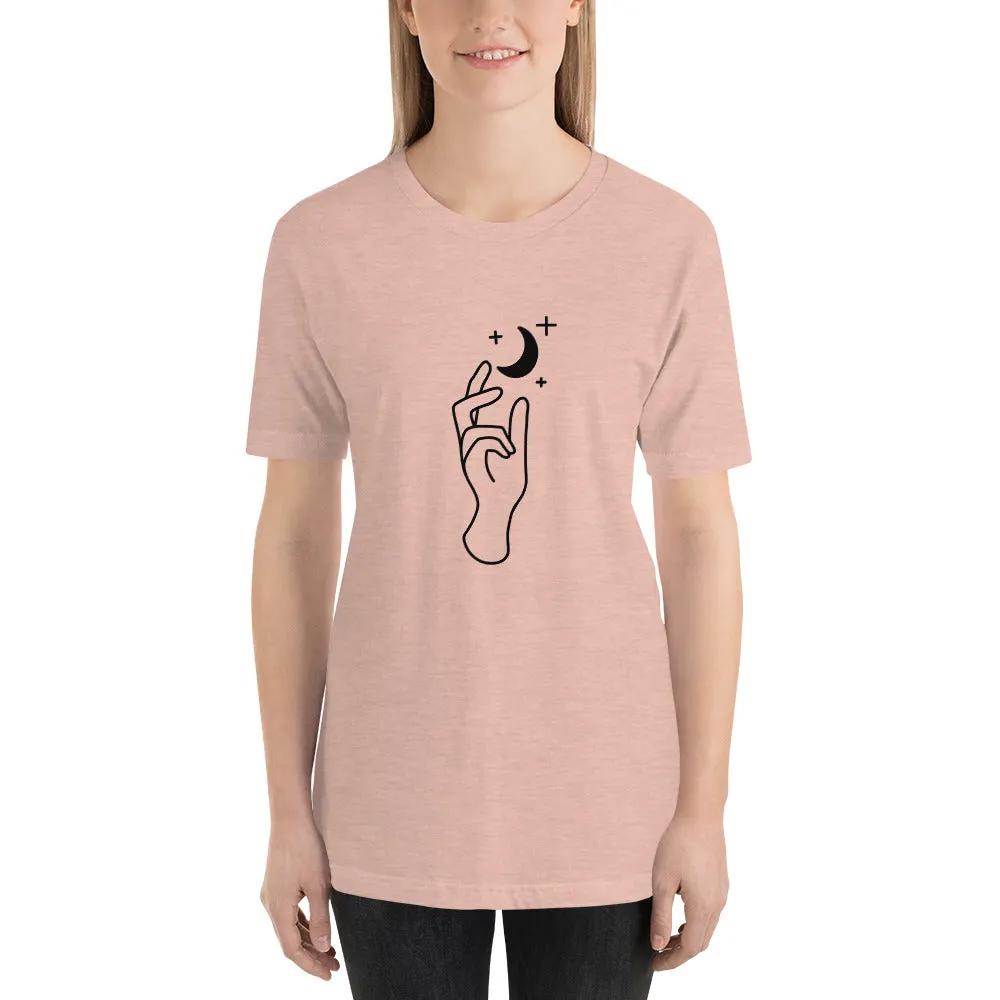 Reach the moon t-shirt by Eugenia