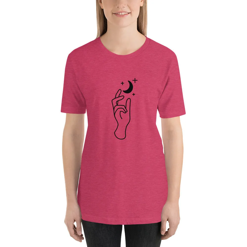 Reach the moon t-shirt by Eugenia