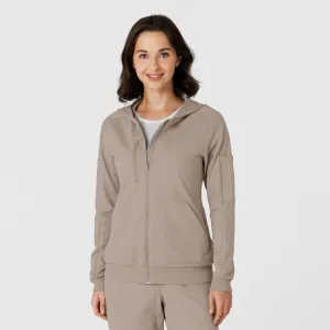 RENEW 8159 Knit Women’s Zip Hoodie Haze