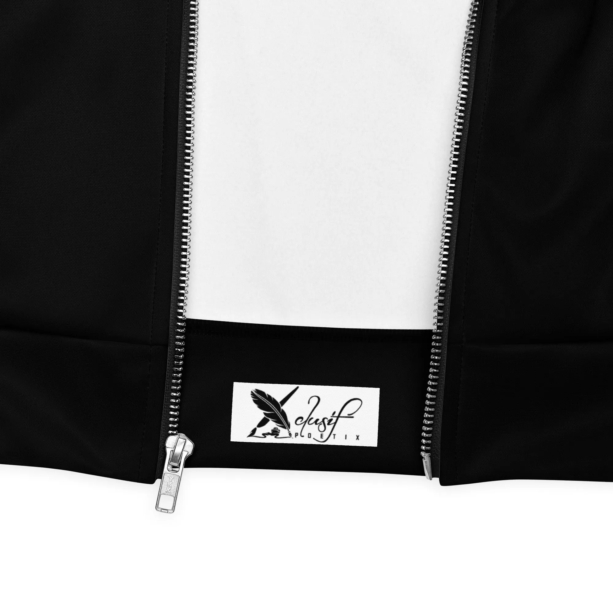 RICH BY XCLUSIF POETIX BLACK & GOLD Unisex Bomber Jacket