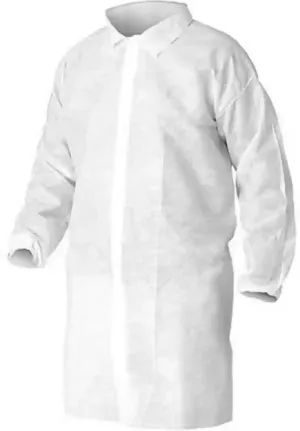 RiteTouch - White 2XL Size Non Woven Lab Coats, Pack of 30/Case - LCP2515