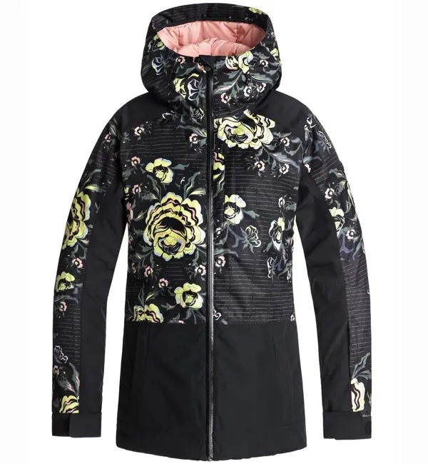 Roxy Torah Bright Snowflake Ski/Snowboard Jacket - Torah's Roses