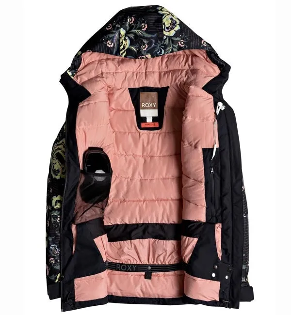 Roxy Torah Bright Snowflake Ski/Snowboard Jacket - Torah's Roses