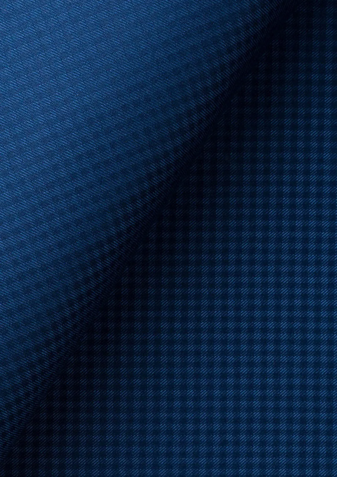 Royal Blue Microcheck Pants