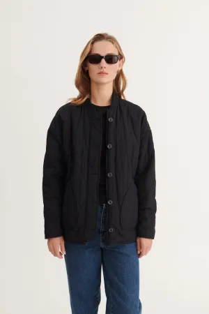 Ruby Loose Jacket - Black