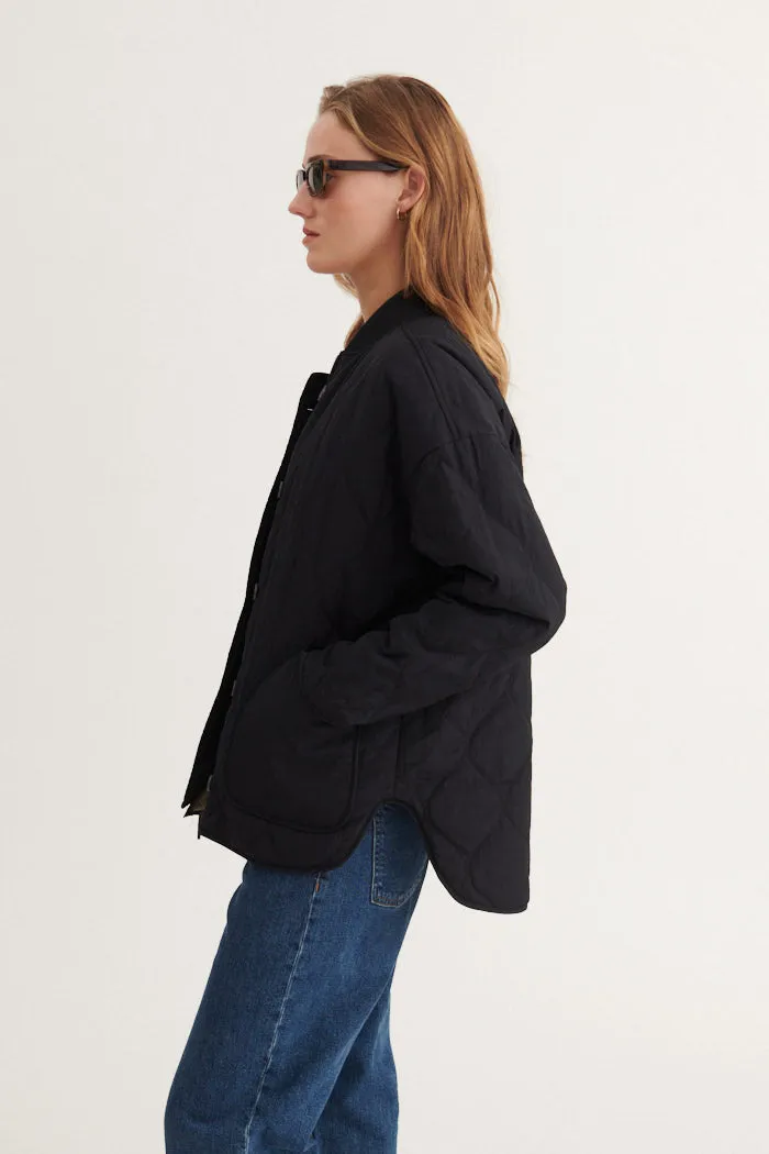Ruby Loose Jacket - Black
