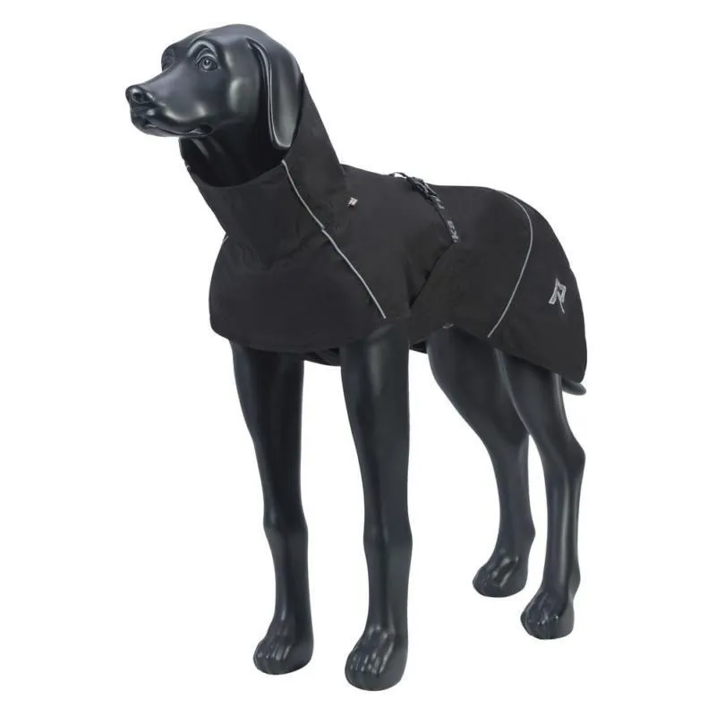 Rukka Pets Hayton ECO Black Dog Raincoat