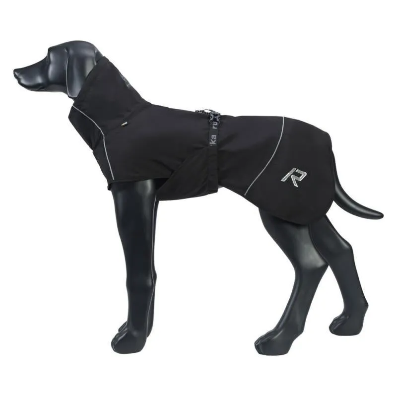 Rukka Pets Hayton ECO Black Dog Raincoat