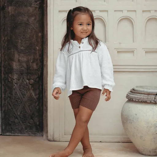 Rumi Knit Shorts - Coco