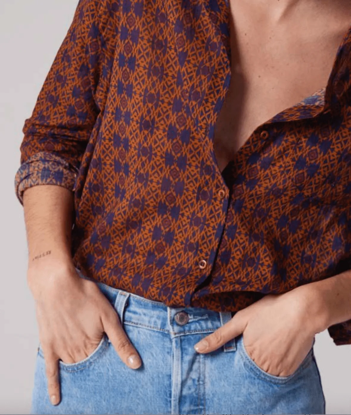 Sacrecoeur Womens Anita Medi Shirt - Multi
