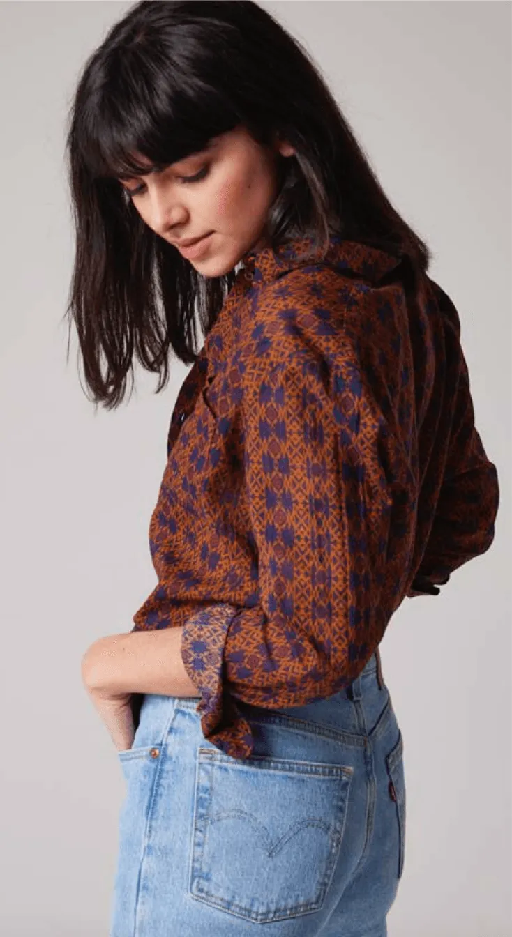 Sacrecoeur Womens Anita Medi Shirt - Multi