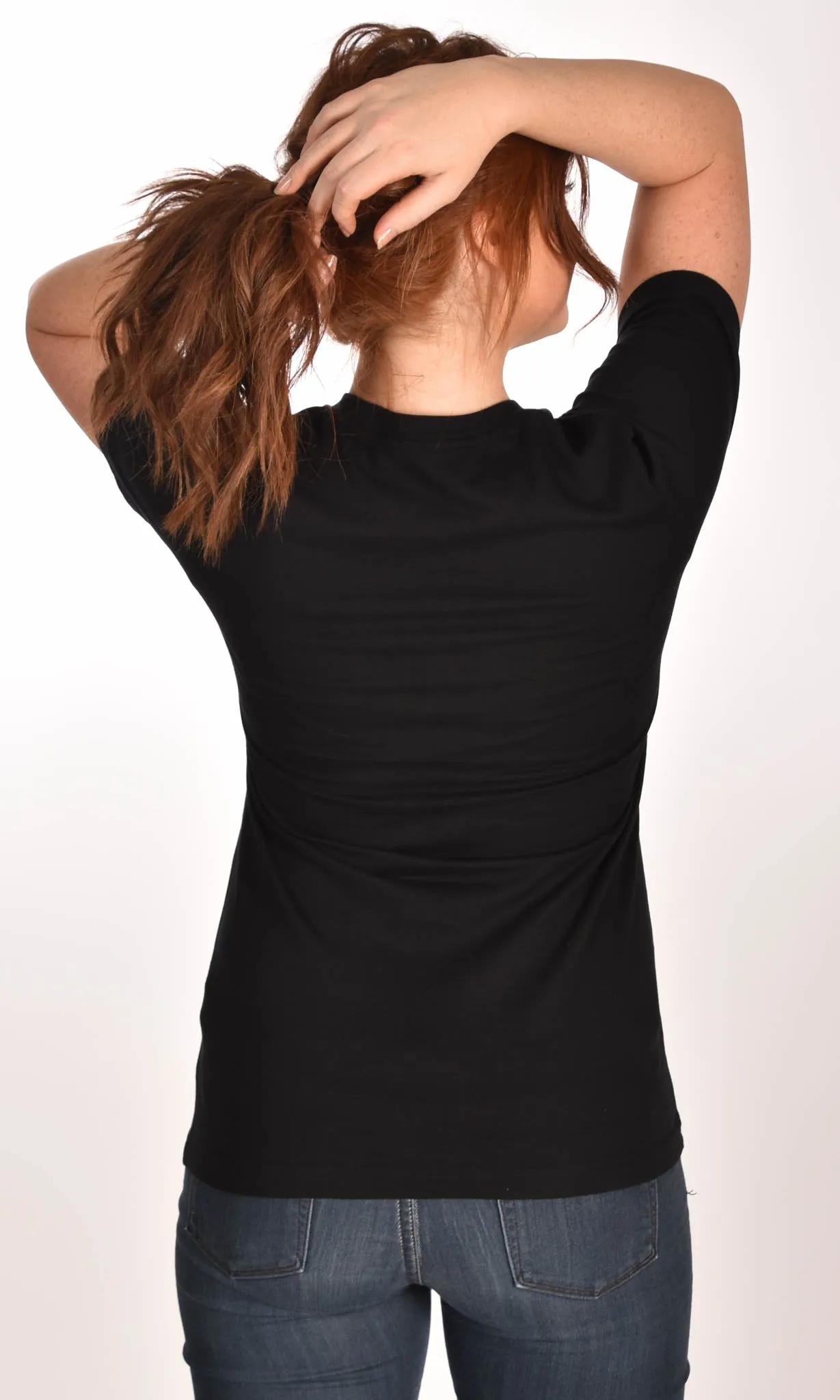 Save A Blonde Date a Redhead Black Unisex Tee