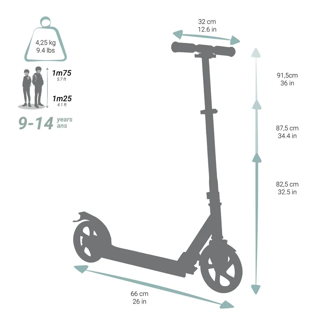 Scooter Mid 7 With Stand