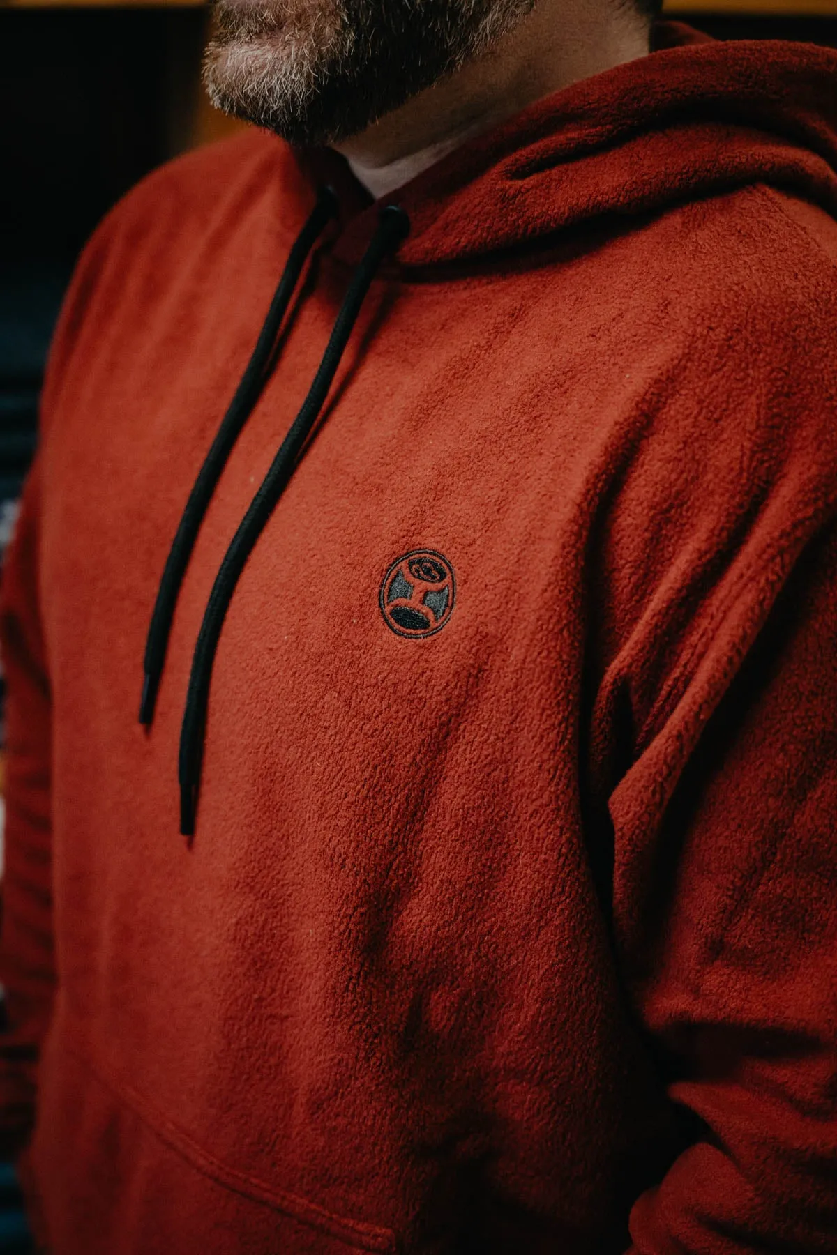 'Shadow' Men's Hooey French Terry Hoodie with Back Logo (M - XXL)