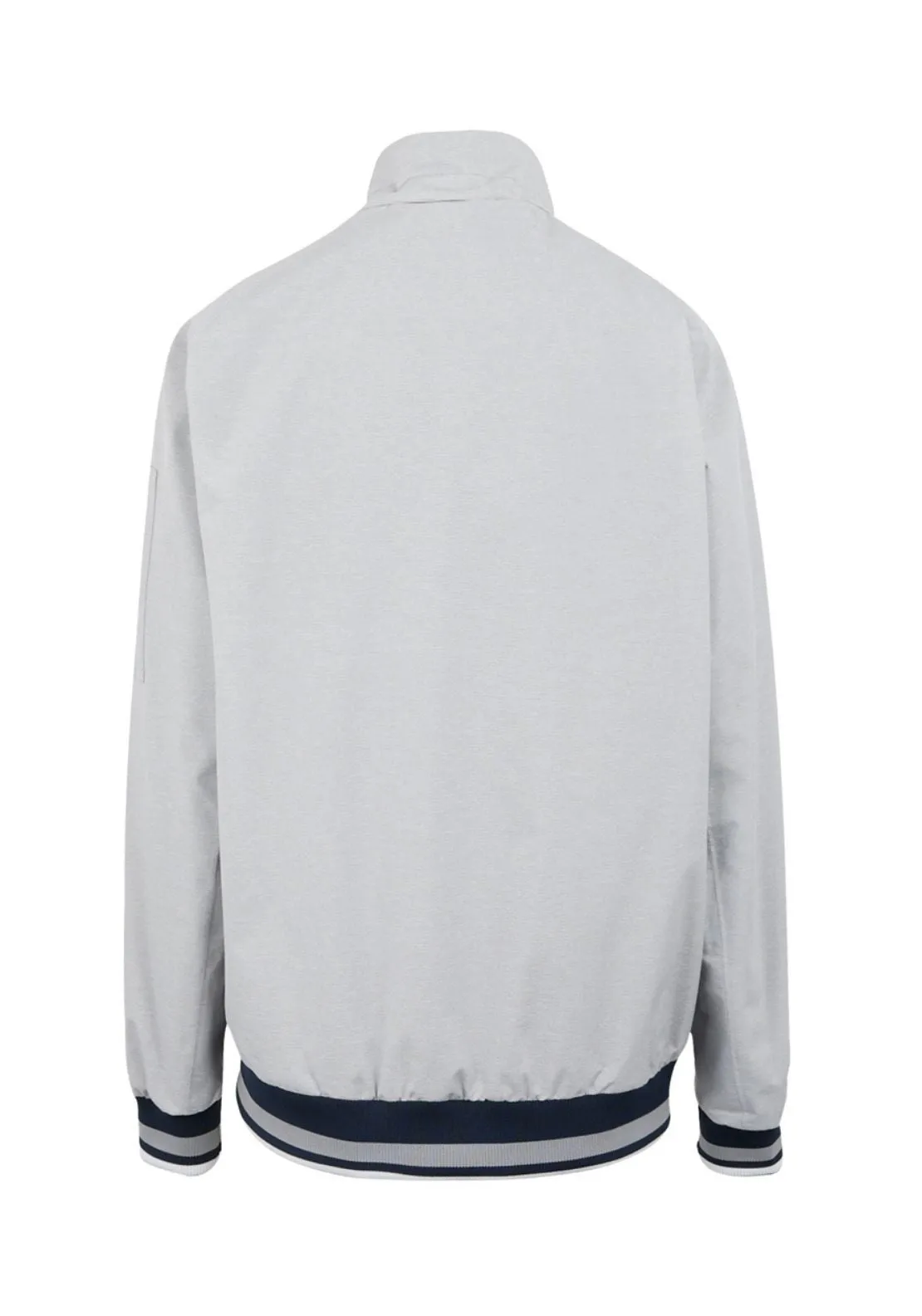 Shorebay Short Jacket - Silver Grey Linear Stripe