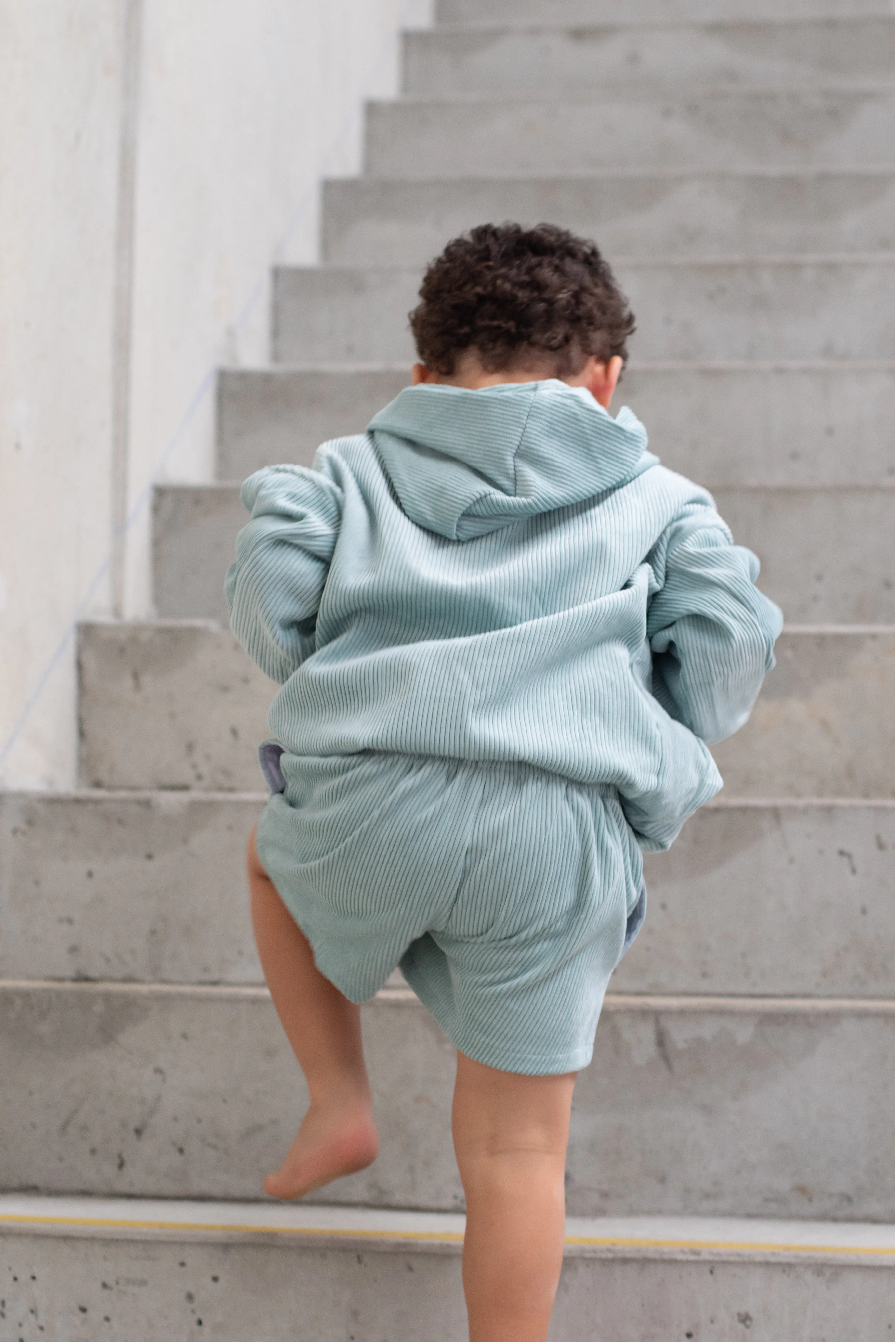 Shoreline corduroy hoodie set