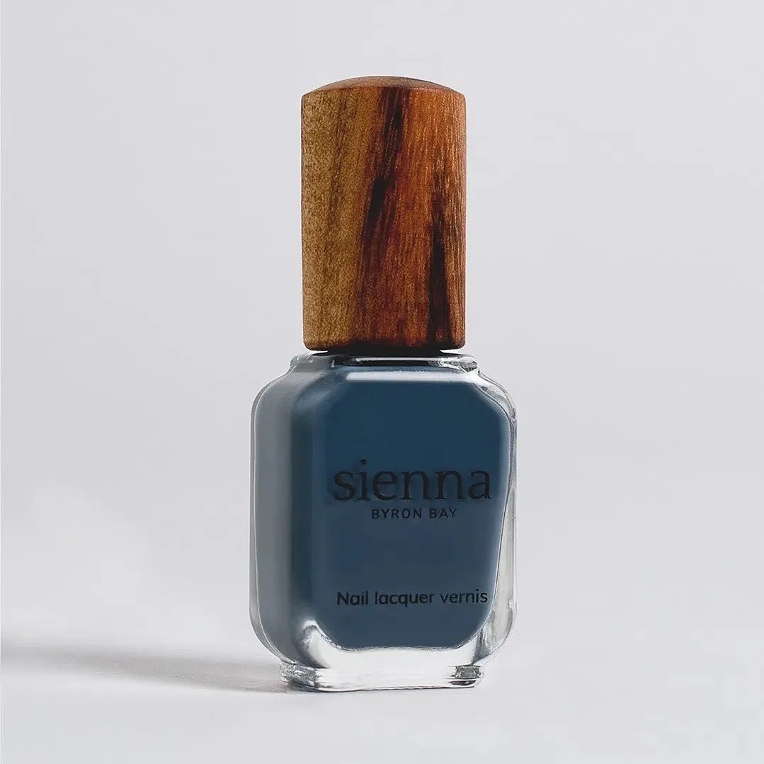 Sienna Nail Polish | CELESTE ~ Blue-Grey Granite