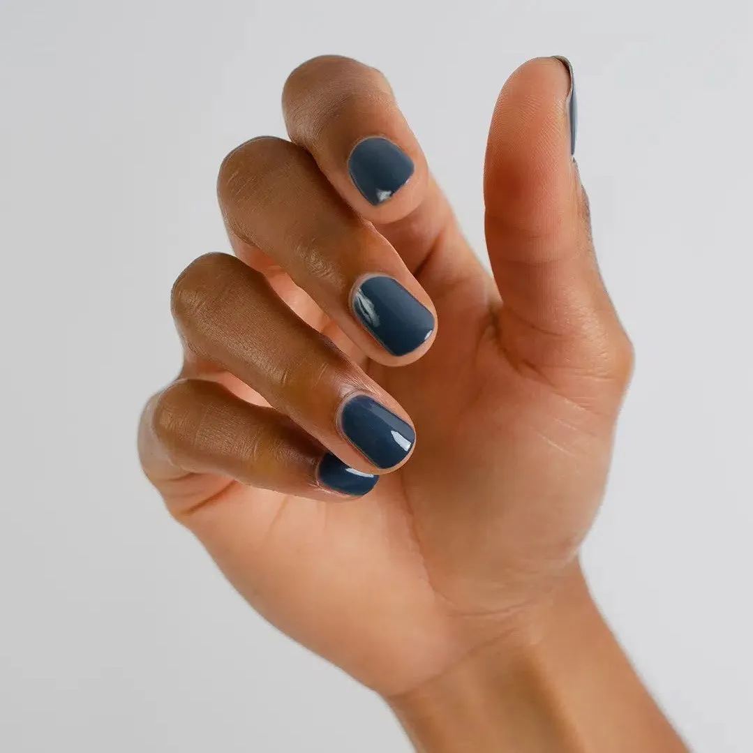 Sienna Nail Polish | CELESTE ~ Blue-Grey Granite