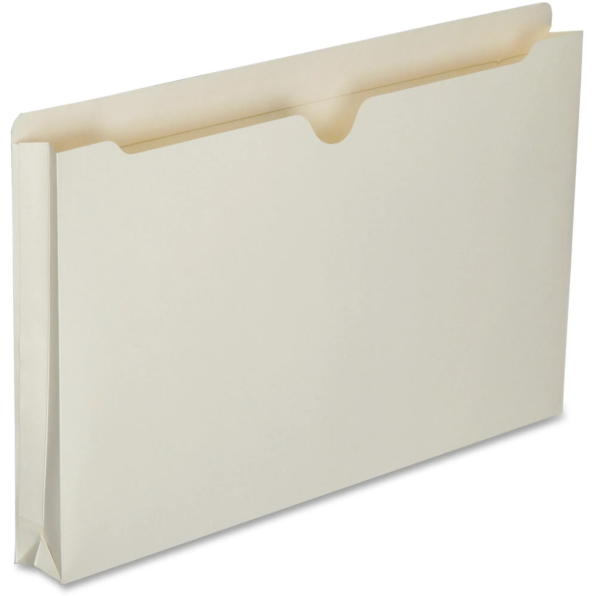 SKILCRAFT Straight Tab Cut Legal Recycled File Jacket