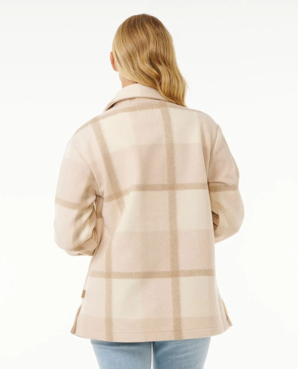 Soleil Check Shacket