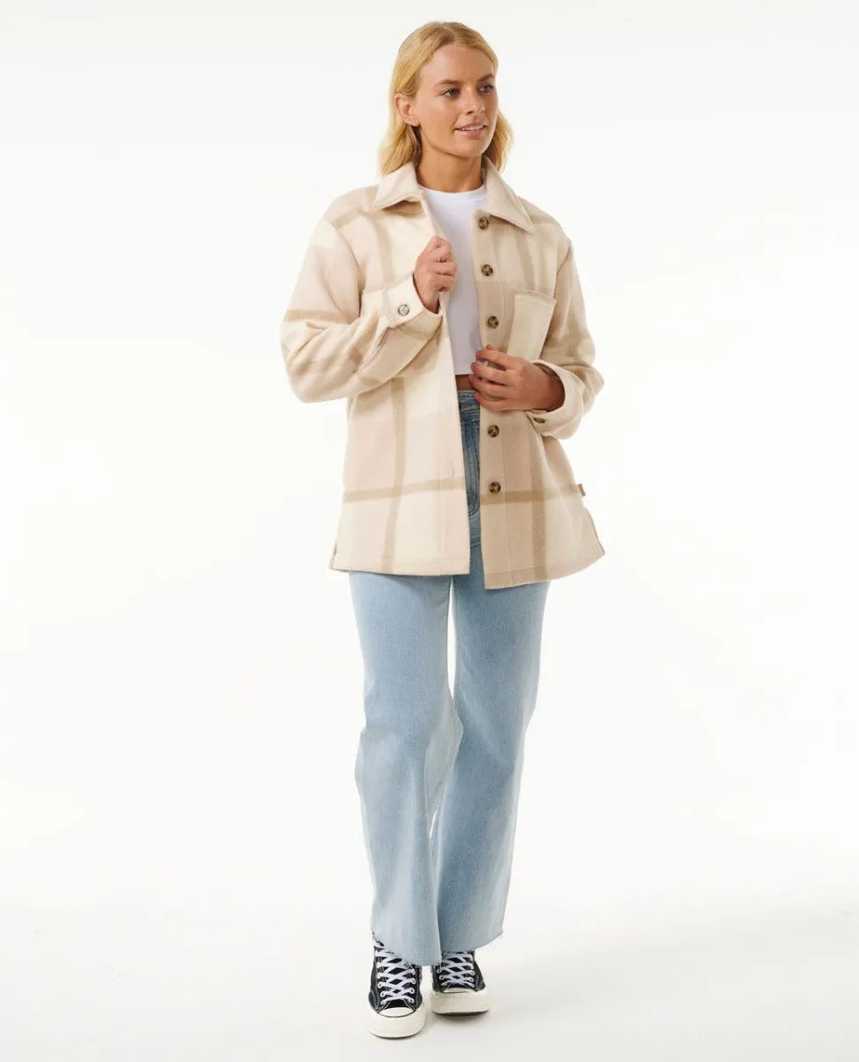 Soleil Check Shacket