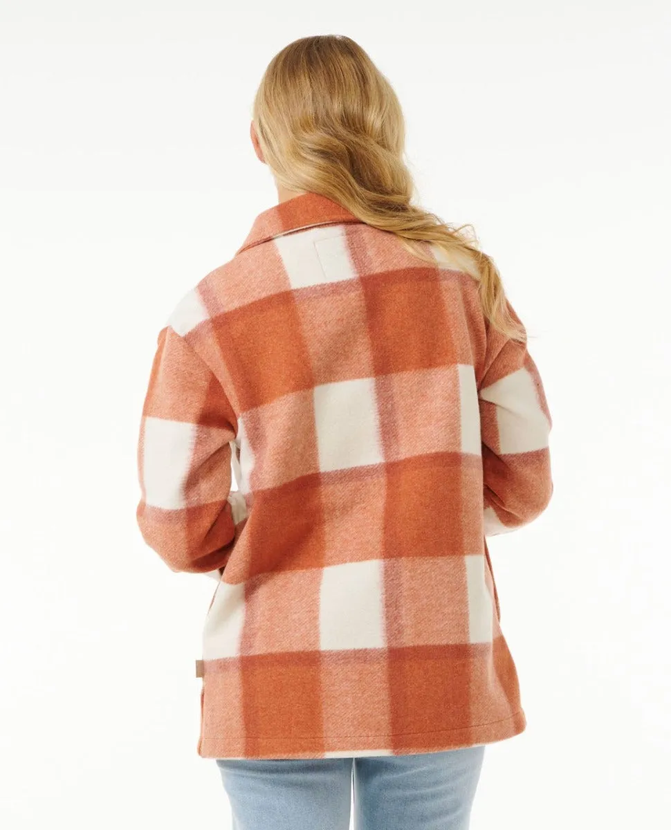 Soleil Check Shacket