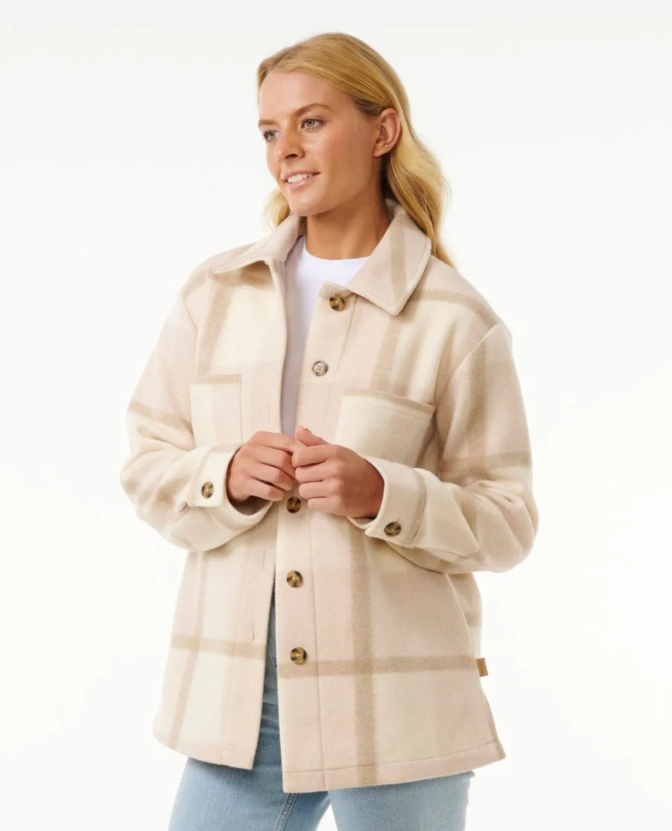 Soleil Check Shacket