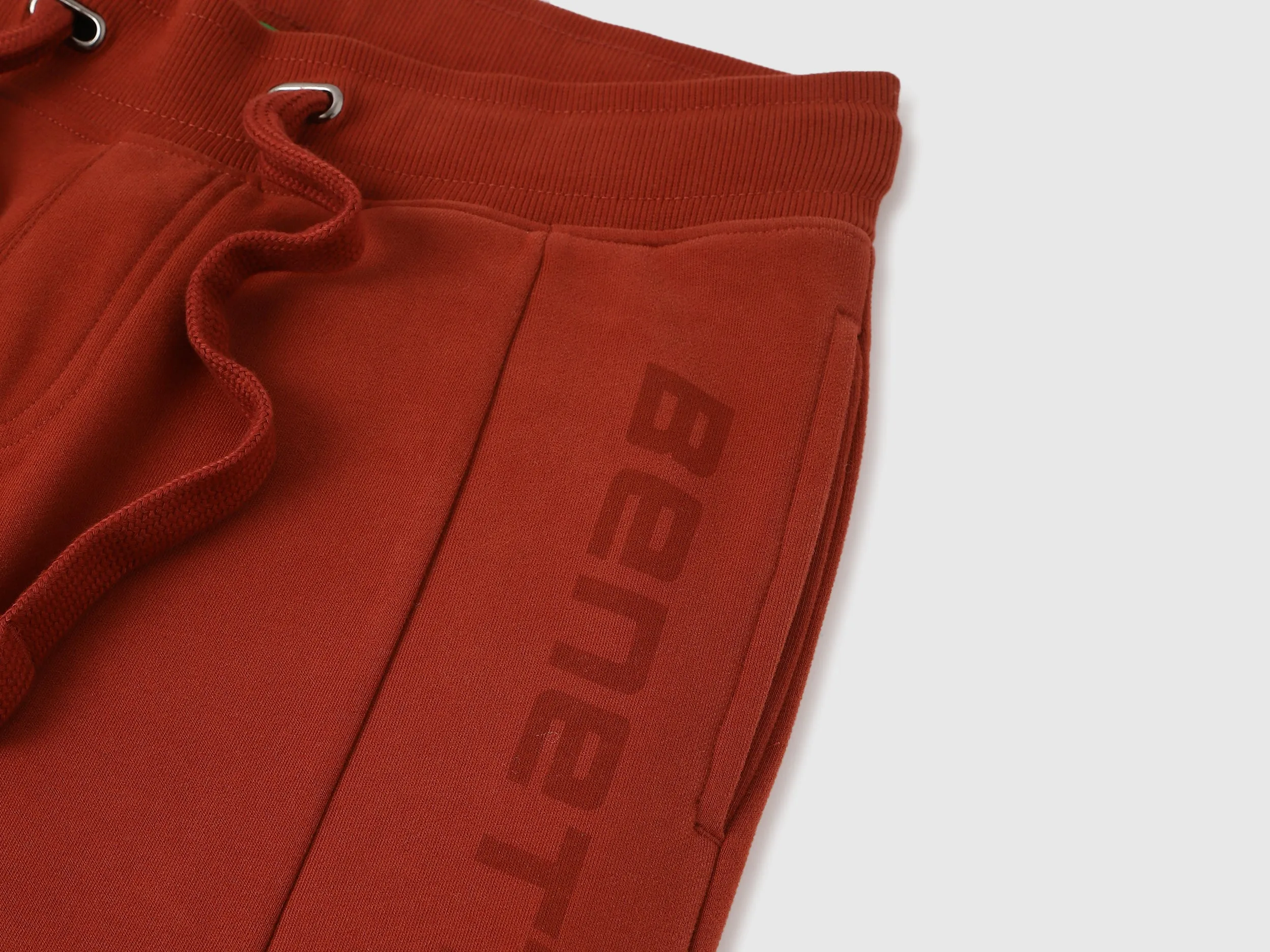 Solid Baggy Fit Sweatpants