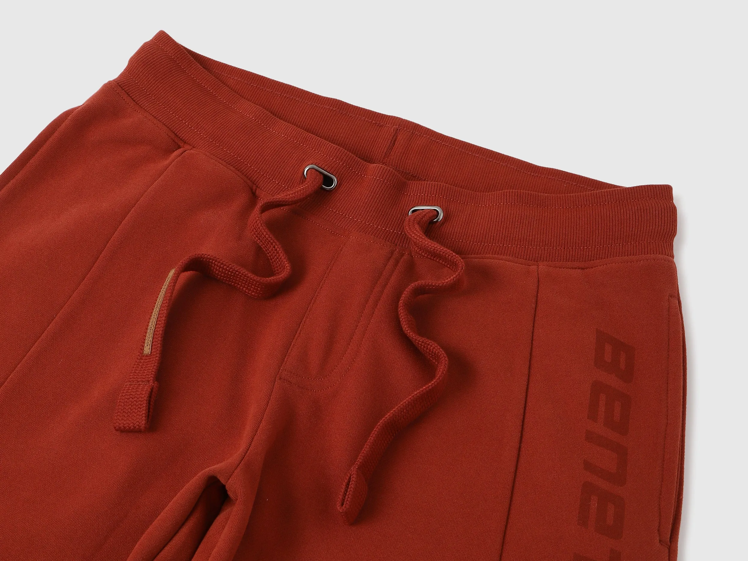 Solid Baggy Fit Sweatpants