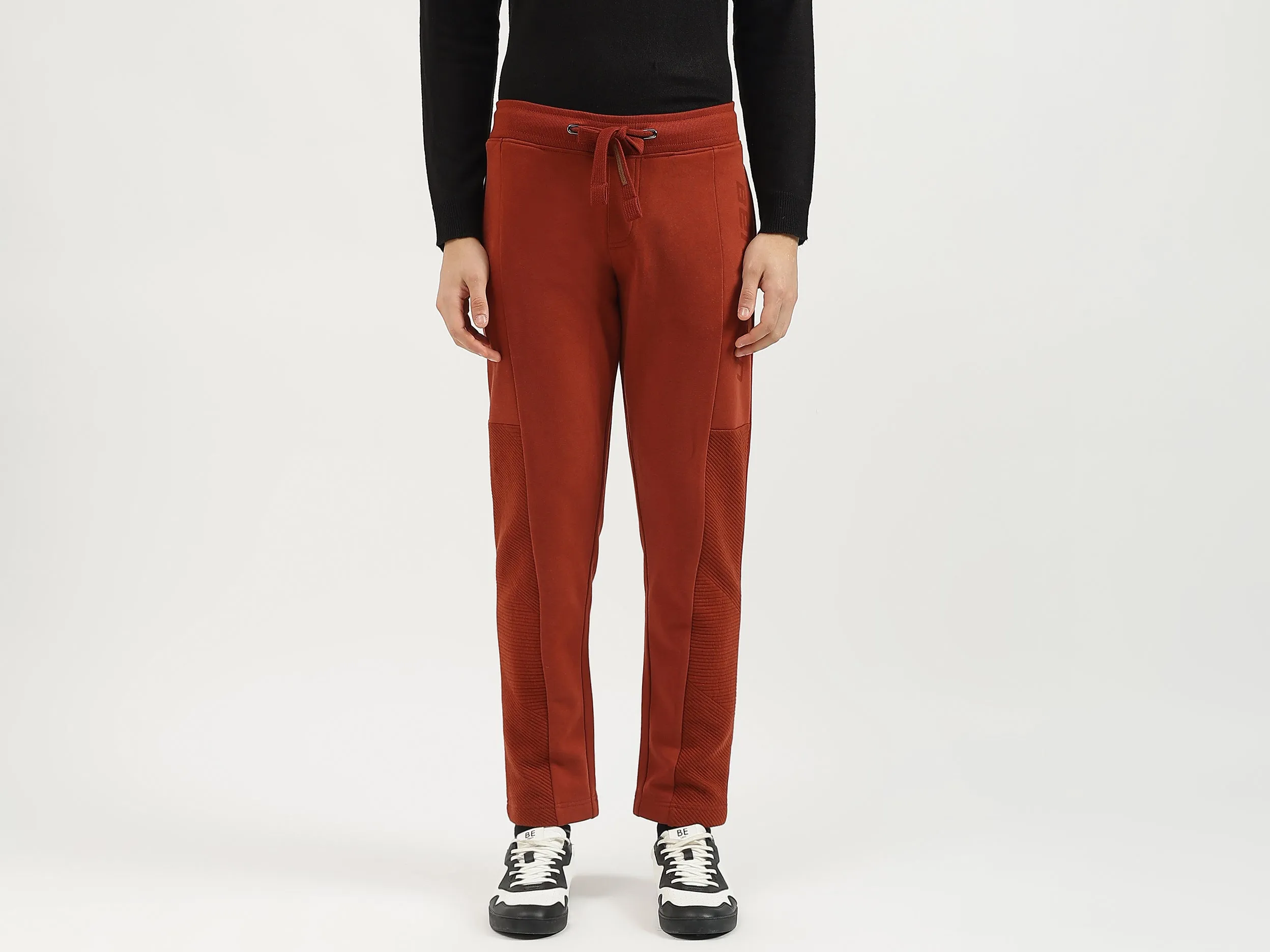Solid Baggy Fit Sweatpants