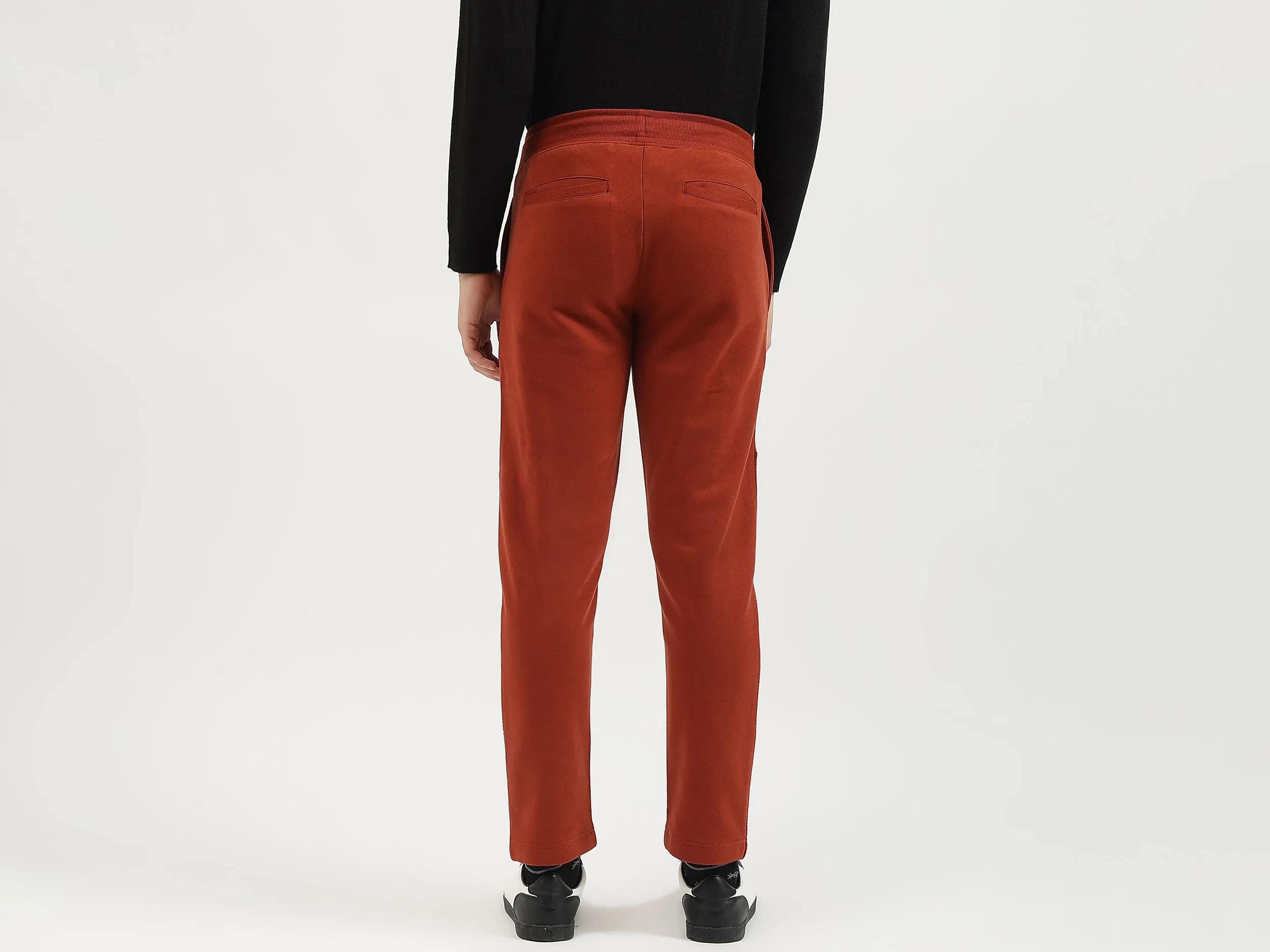 Solid Baggy Fit Sweatpants