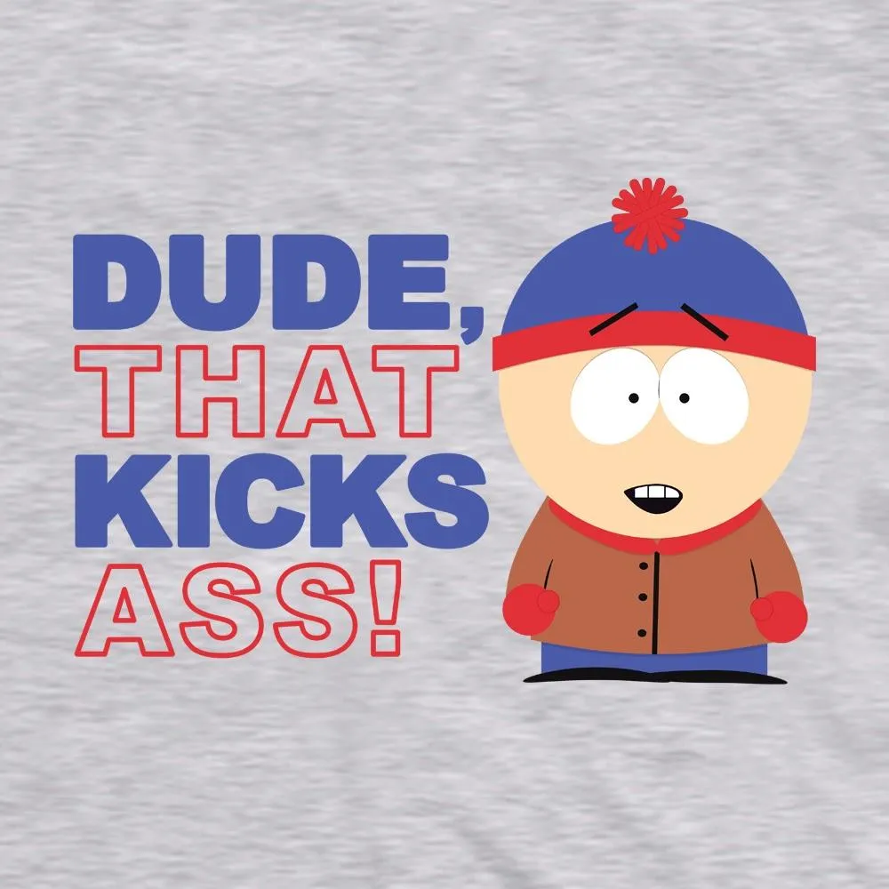 South Park Stan Kick Ass Adult Short Sleeve T-Shirt